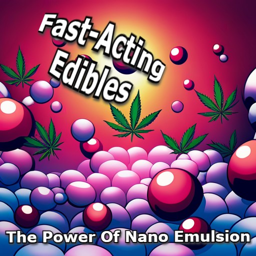 fast-acting edibles the power of nano emulsion illustration by the420lifestyle.com